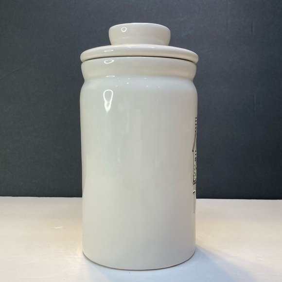 Rae Dunn Home Collection TWO Canister with Spoon NWOT - Picture 2 of 7